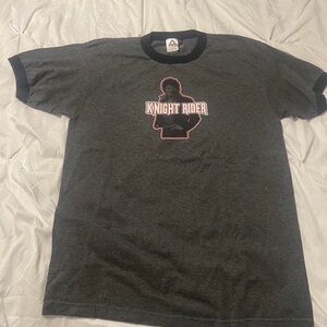 Knight Rider Charcoal Vintage Graphic Tee